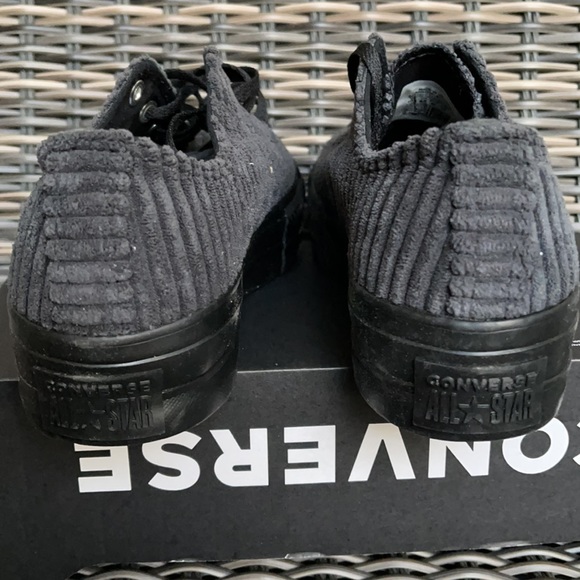 Converse Ctas Lift Platforms OX Black/Black/Black WMNS - Picture 14 of 16